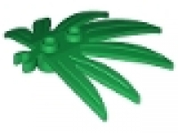 Schwertblatt mit Clip 6 x 5  grün