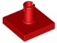 Lego Fliesen mit Technikpin 2460 rot