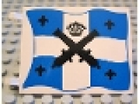 Flagge blau/ weiß, 2525px2