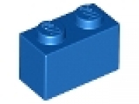Schnäppchen 50 x Lego Steine 1x2 blau