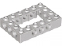 Lego Technik Lochbalkenrahmen altes hellgrau 4 x 6