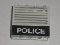 Lamellenfenster mit Police klar