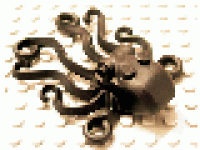 Krake/ Octopus 6086 schwarz