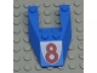 Keilschrägstein 4x6x1 blau ( 8 )